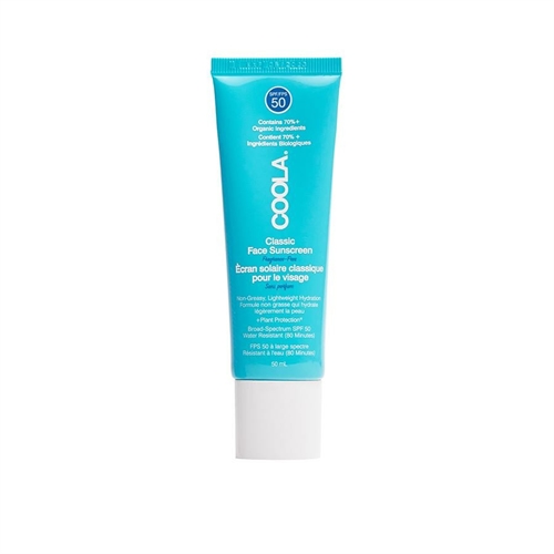 COOLA - Classic Face Lotion Fragrance-Free SPF 50, 50 ml