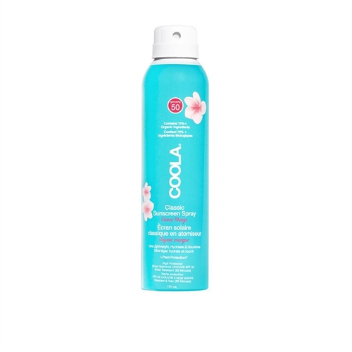 COOLA - Classic Body Spray Guava Mango SPF 50, 177 ml